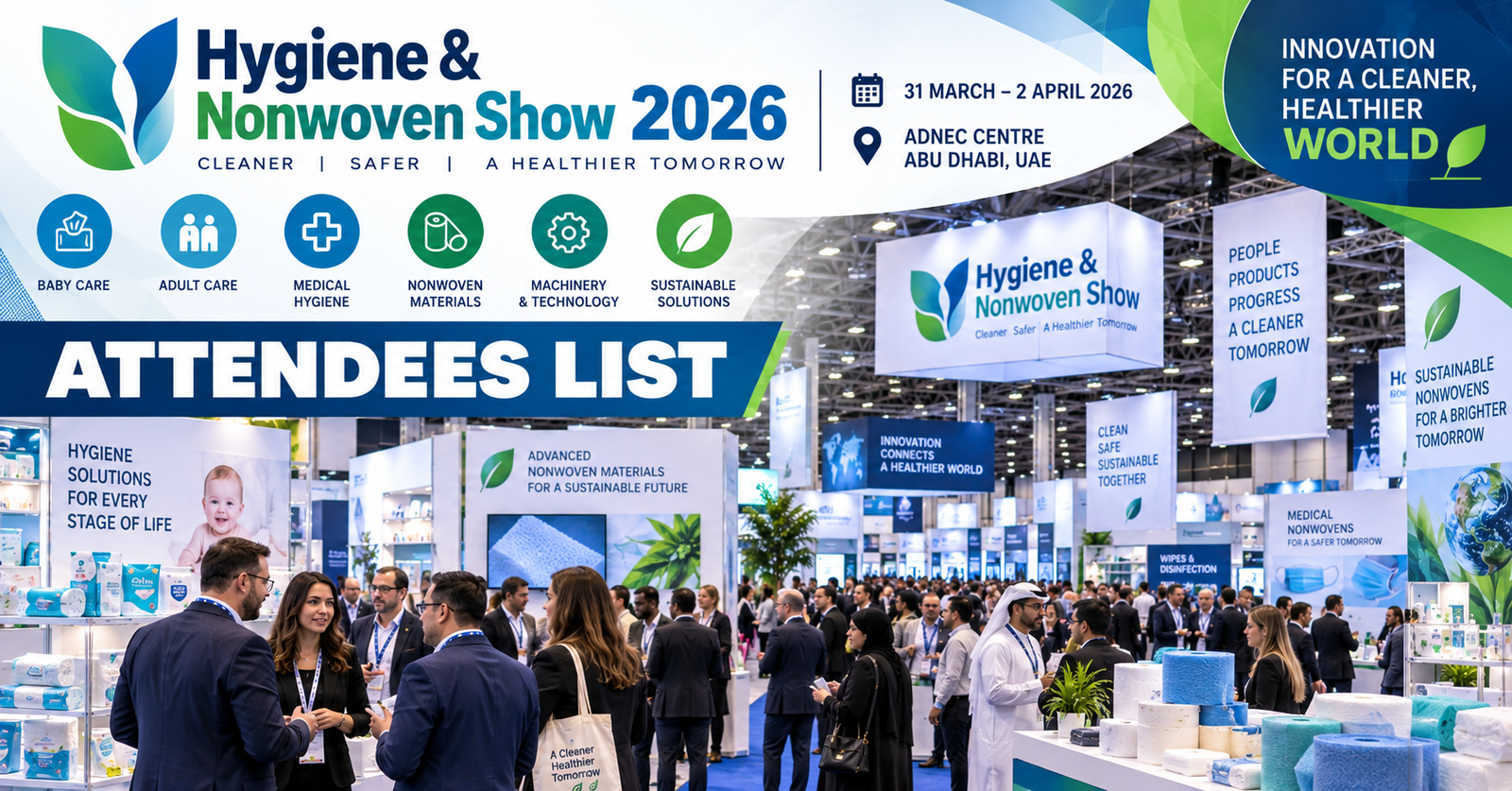 Hygiene & Nonwoven Show 2026 Attendees List