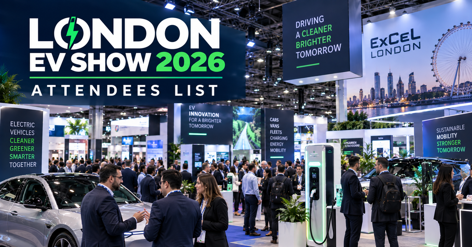 London EV Show 2026 Attendees List