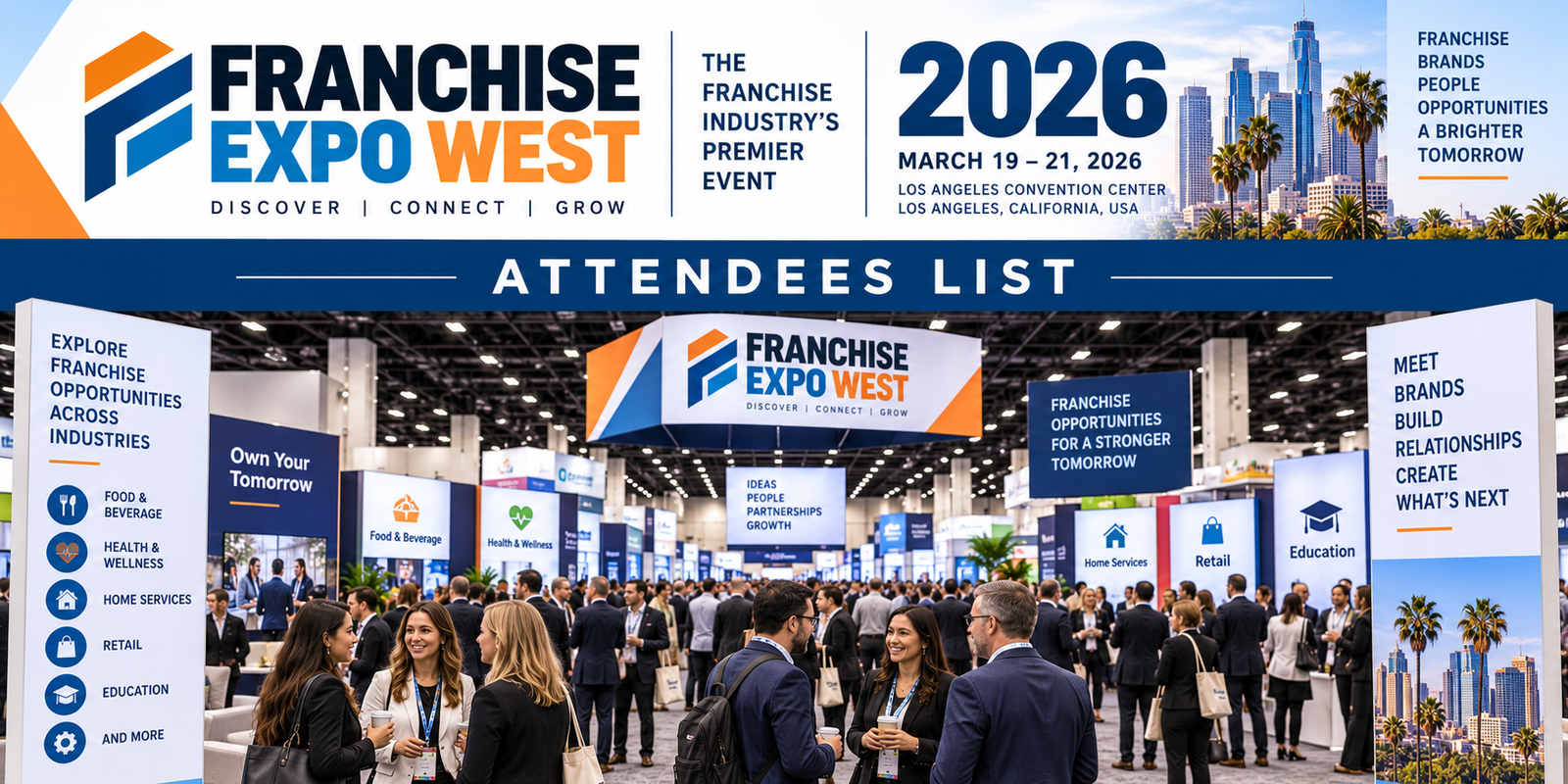 Franchise Expo West 2026 Attendees List