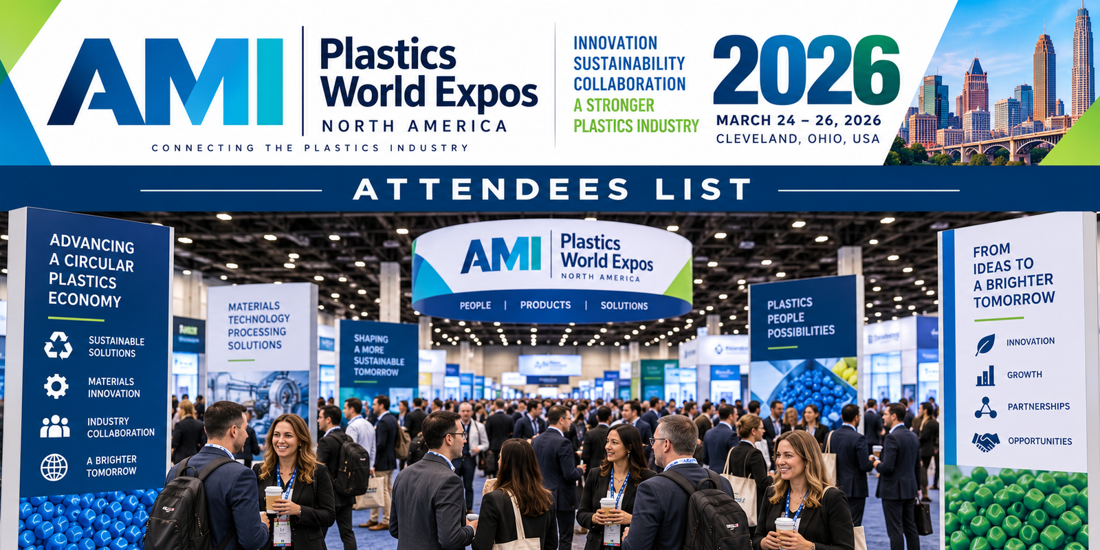 AMI Plastics World Expos North America 2026 Attendees List