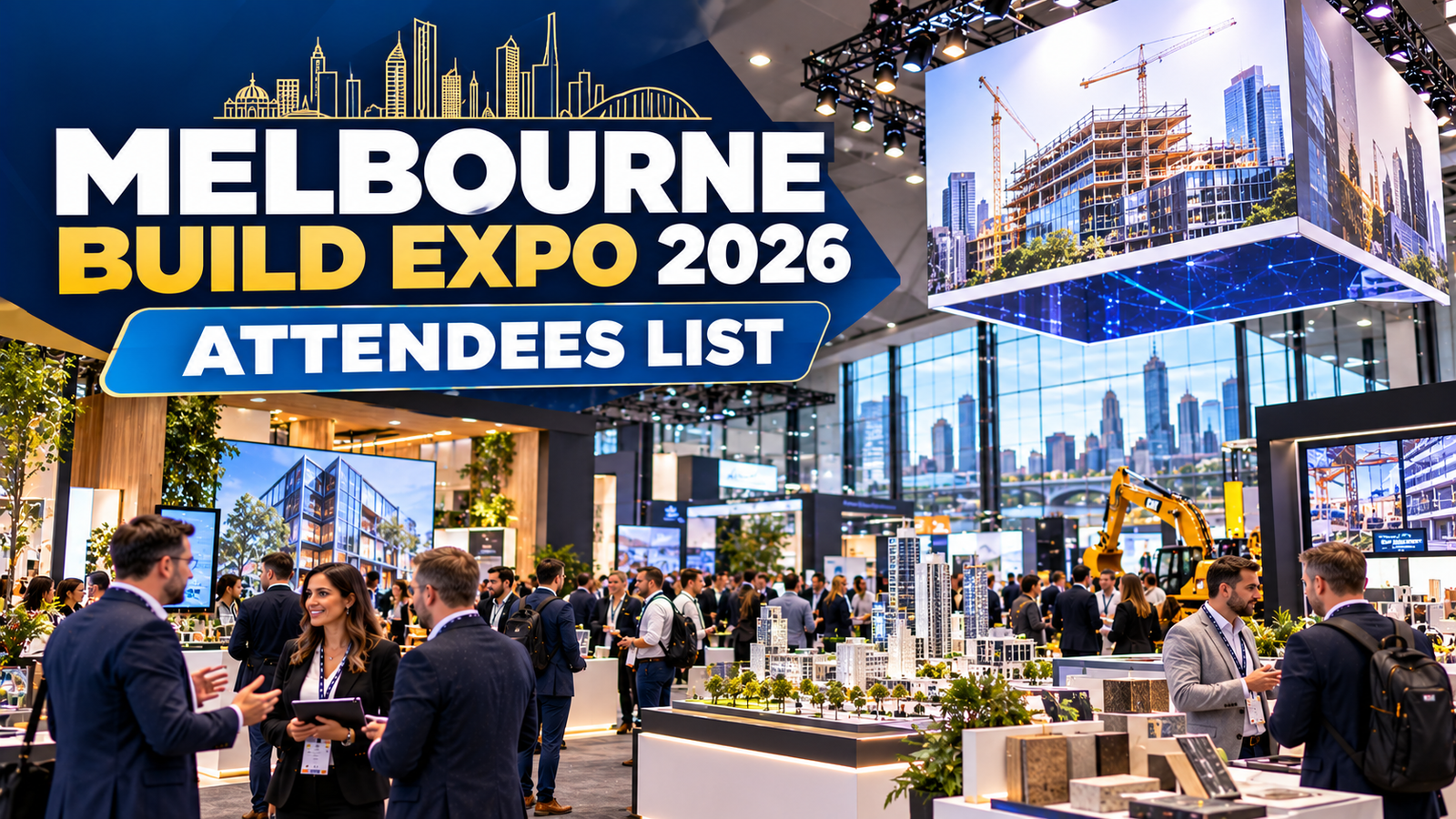 Melbourne Build Expo 2026 Attendees List