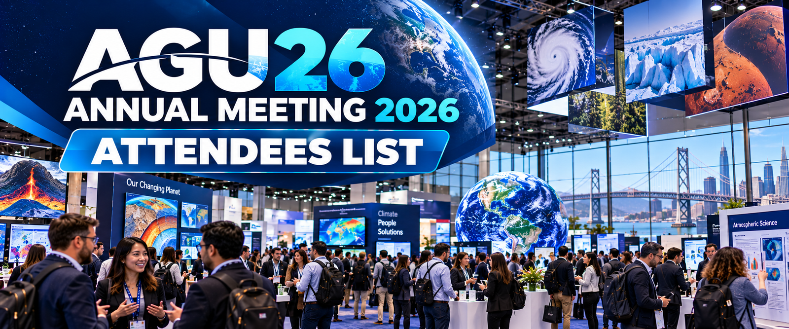 AGU26 Annual Meeting 2026 Attendees List