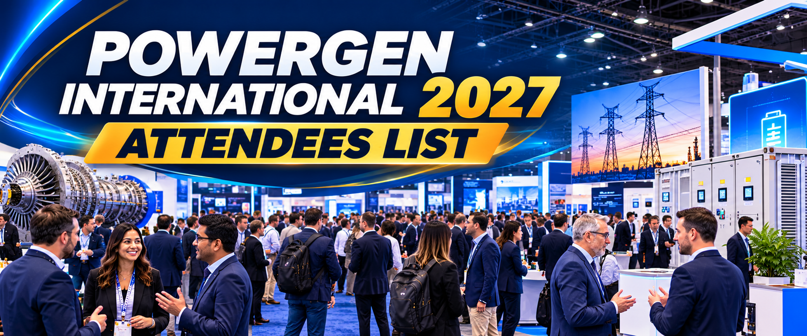 POWERGEN International 2027 Attendees List