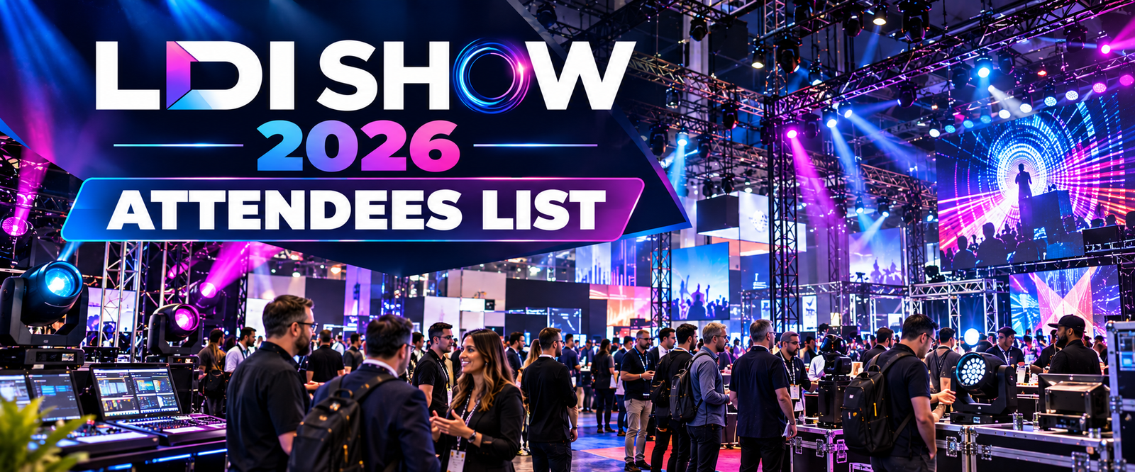 LDI Show 2026 Attendees List