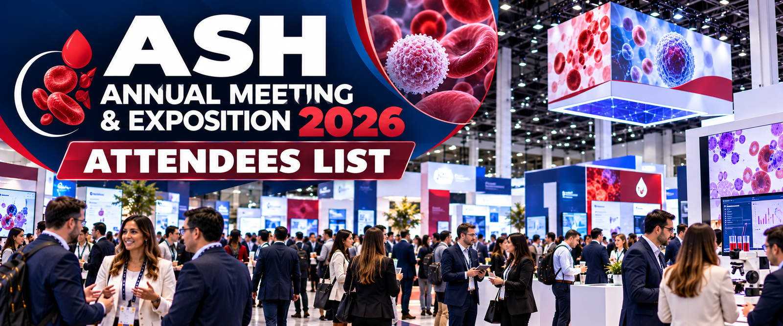 ASH Annual Meeting & Exposition 2026 Attendees List